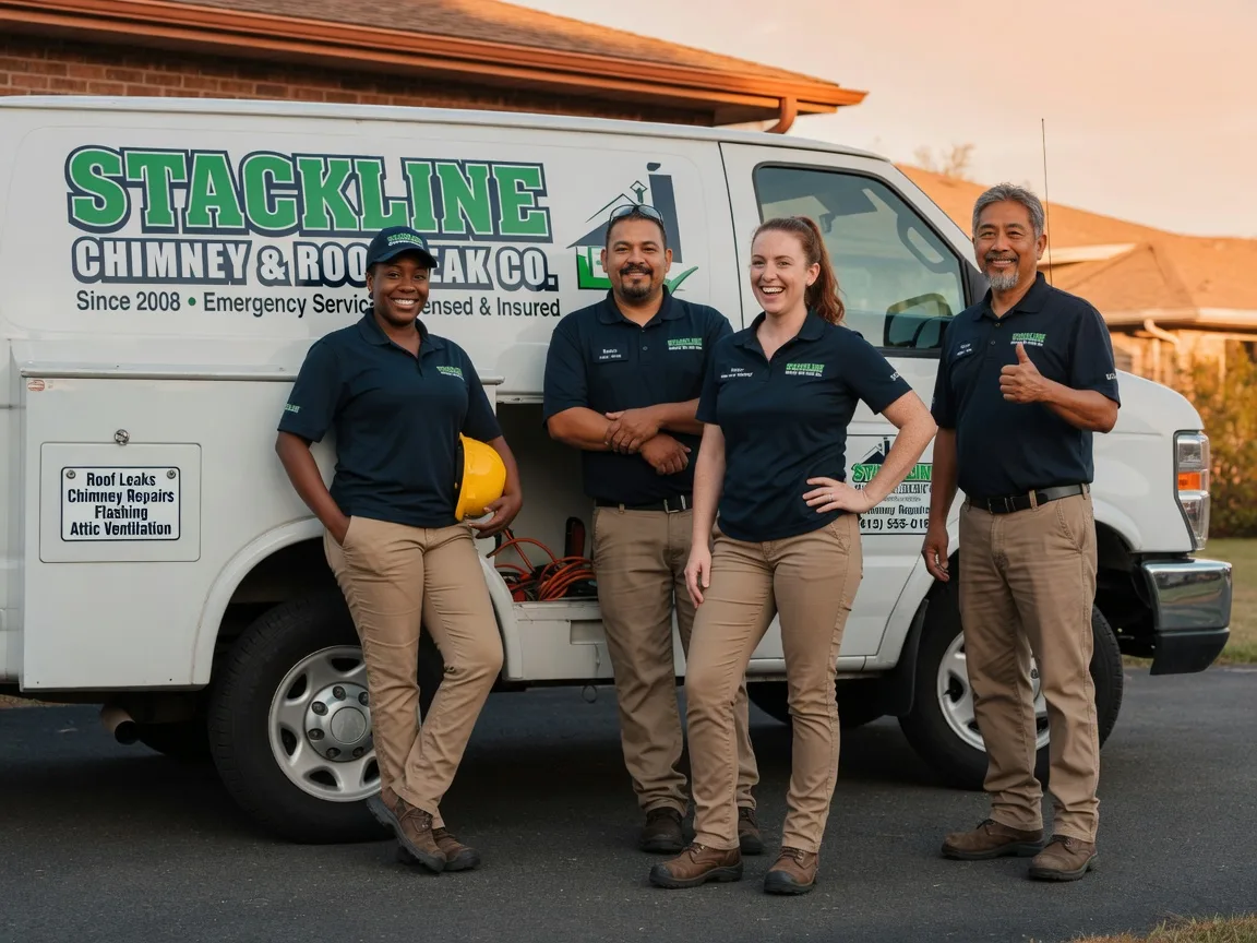 Chimney flashing repair company in Sublette, IL